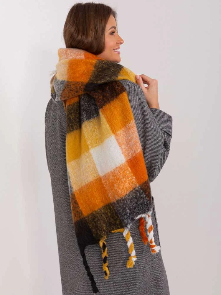 Wool Fashion Italia Šalikas-AT-SZ-2313501.97-juodas