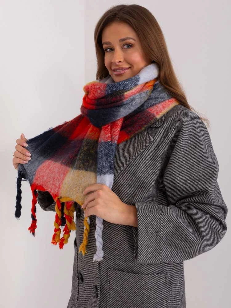 Wool Fashion Italia Šalikas-AT-SZ-2313501.97-raudonas