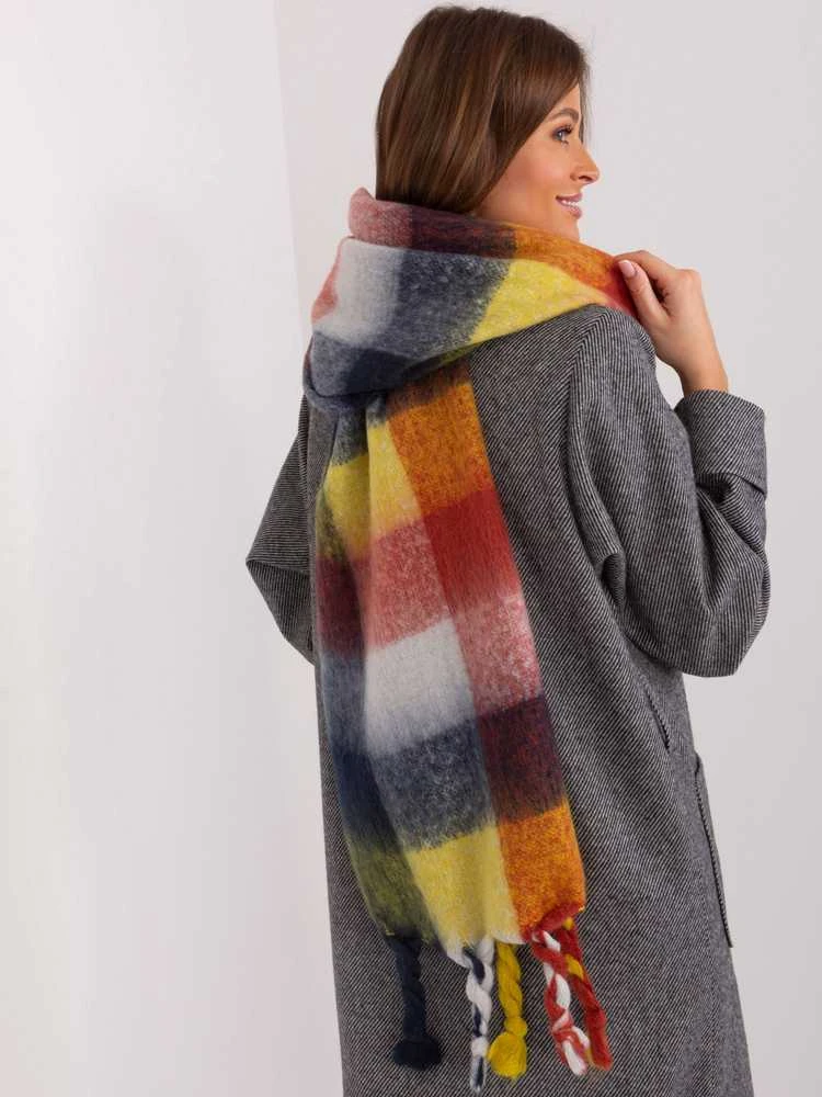 Wool Fashion Italia Šalikas-AT-SZ-2313501.98-geltonas
