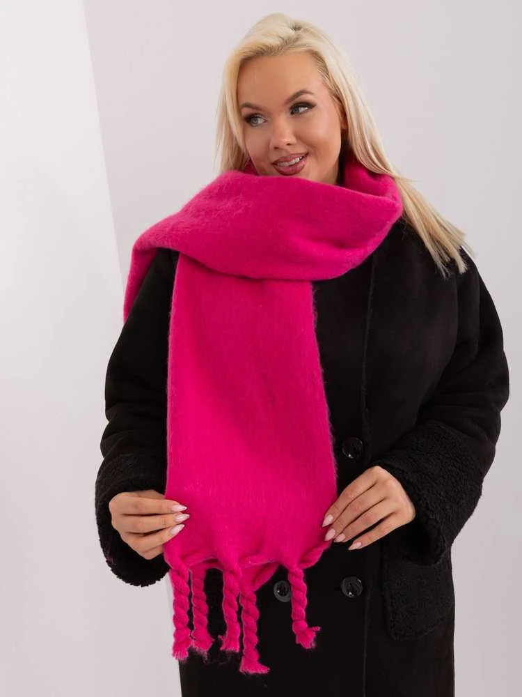 Wool Fashion Italia Šalikas-AT-SZ-2313502.31P-fuksija