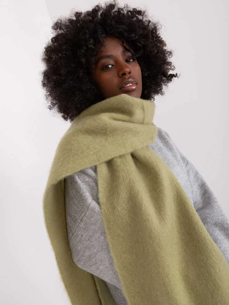 Wool Fashion Italia Šalikas-AT-SZ-2313502.76P-pistacijos