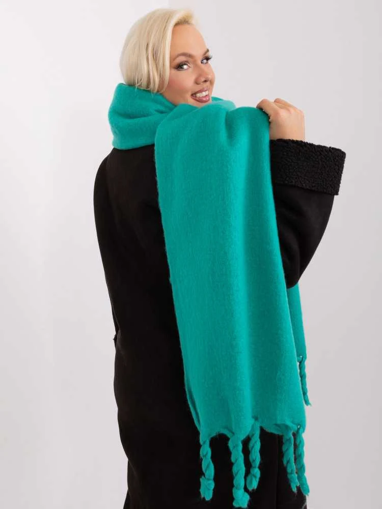 Wool Fashion Italia Šalikas-AT-SZ-2313502.94P-turkis