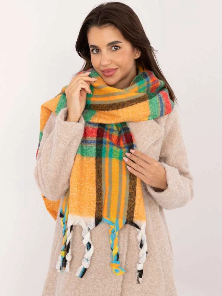 Wool Fashion Italia Šalikas-AT-SZ-231501.49-oranžinė