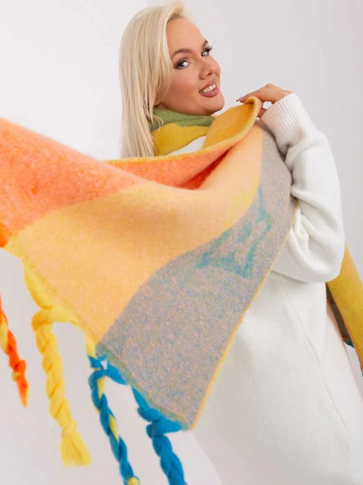 Wool Fashion Italia Šalikas-AT-SZ-2316.31P-daugiaspalvis