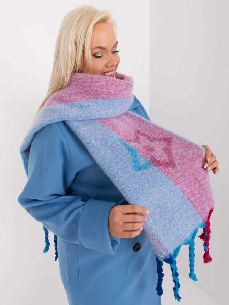 Wool Fashion Italia Šalikas-AT-SZ-2316.79-daugiaspalvis