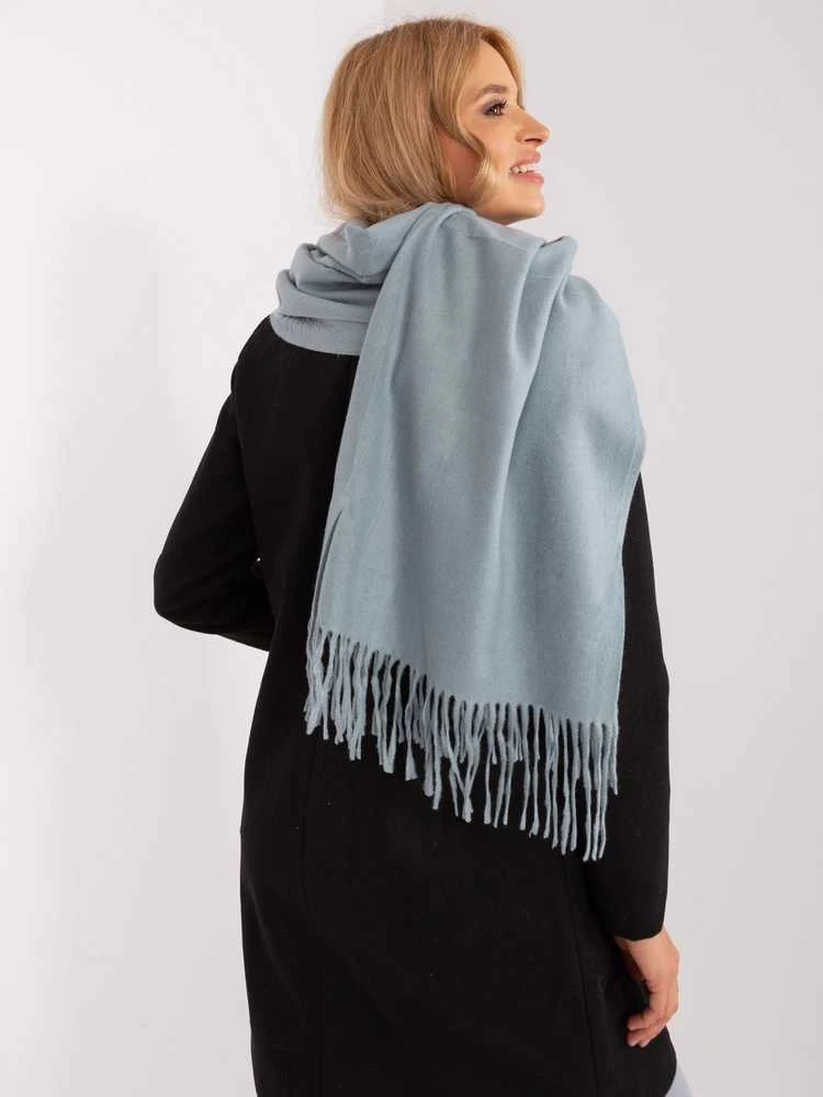 Wool Fashion Italia Šalikas-AT-SZ-23185.62P-mėtinė