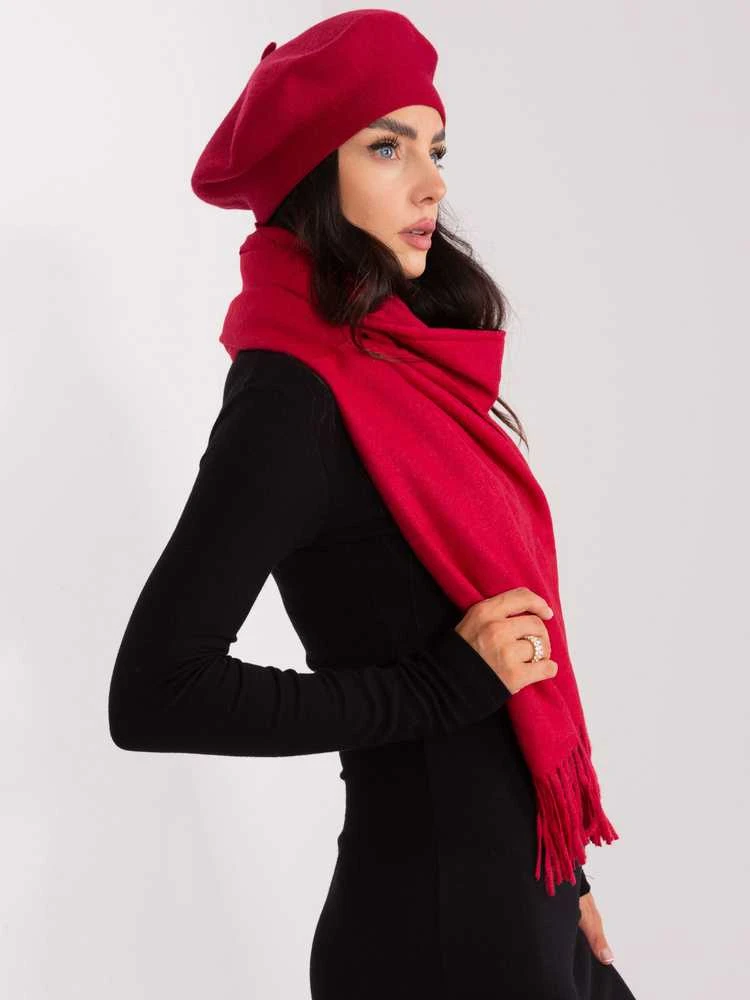 Wool Fashion Italia Šalikas-AT-SZ-23185.90P-bordinė