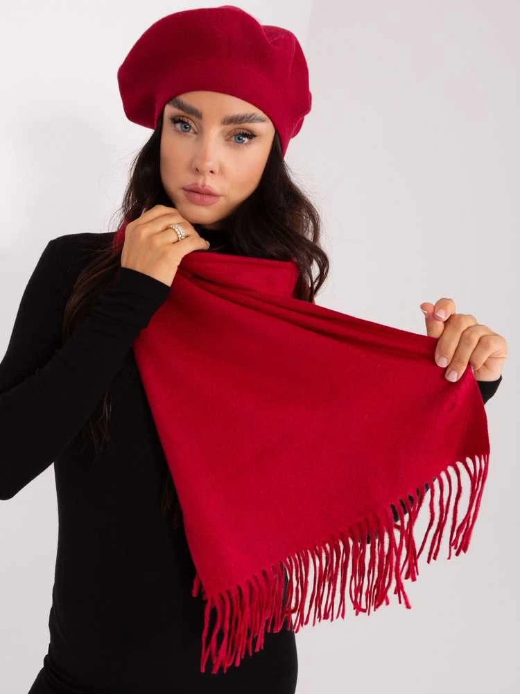 Wool Fashion Italia Šalikas-AT-SZ-23185.90P-bordinė