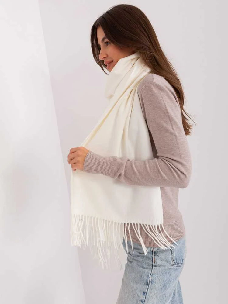 Wool Fashion Italia Šalikas-AT-SZ-23185.93P-ekru