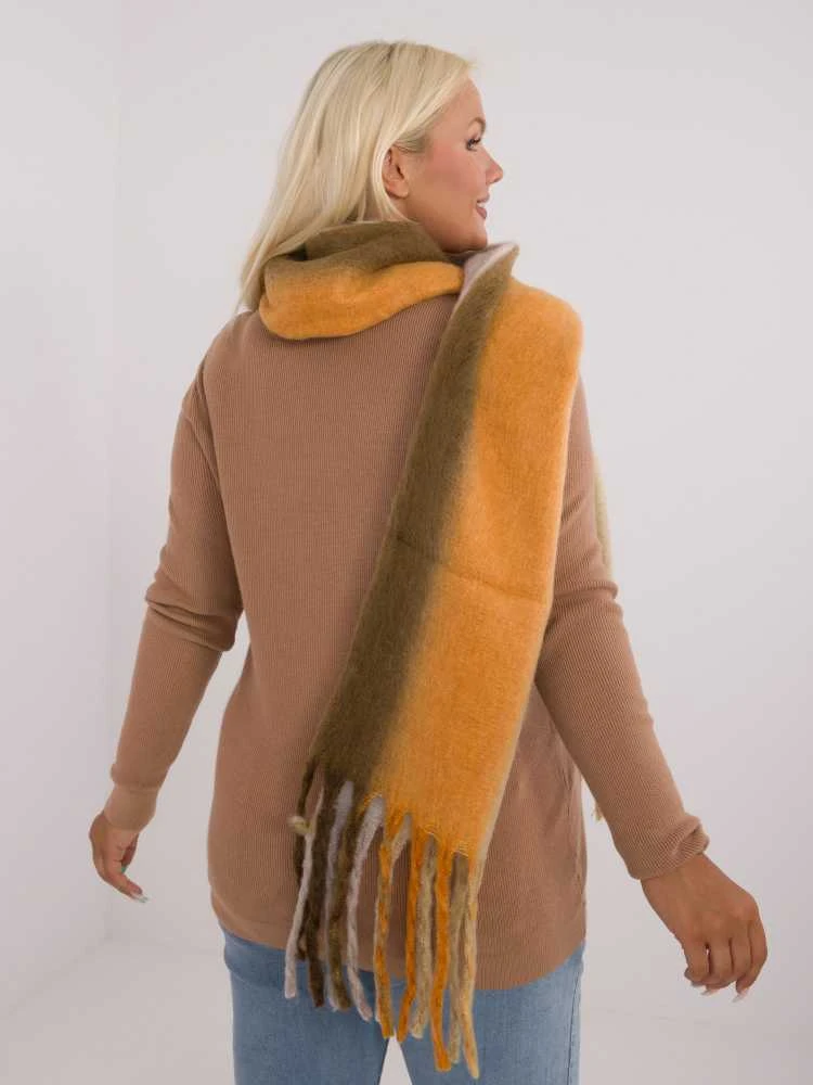 Wool Fashion Italia Šalikas-AT-SZ-2320.50-khaki