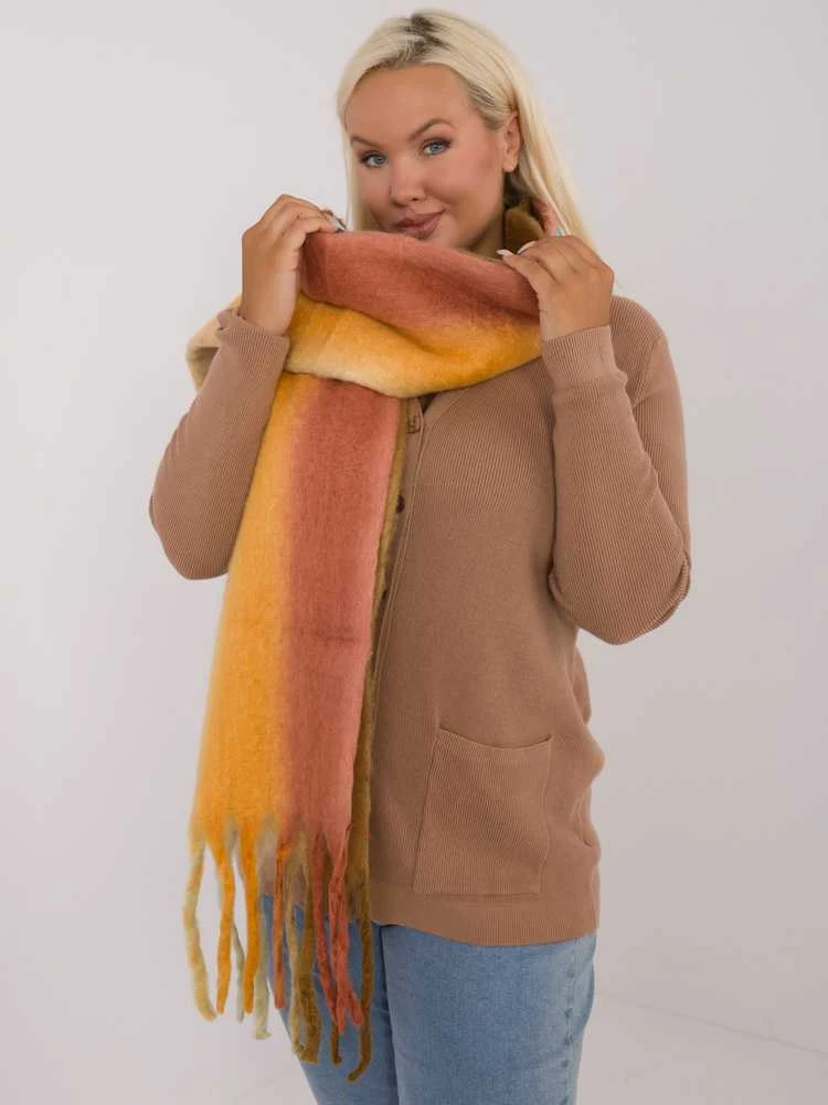 Wool Fashion Italia Šalikas-AT-SZ-2320.50-oranžinė