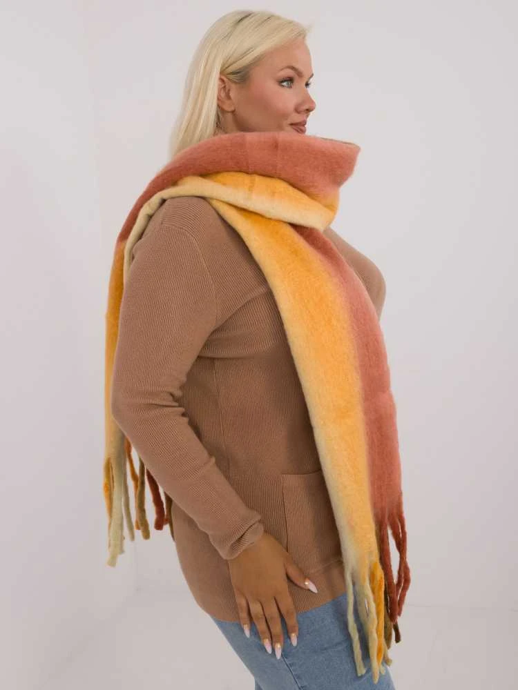 Wool Fashion Italia Šalikas-AT-SZ-2320.50-oranžinė