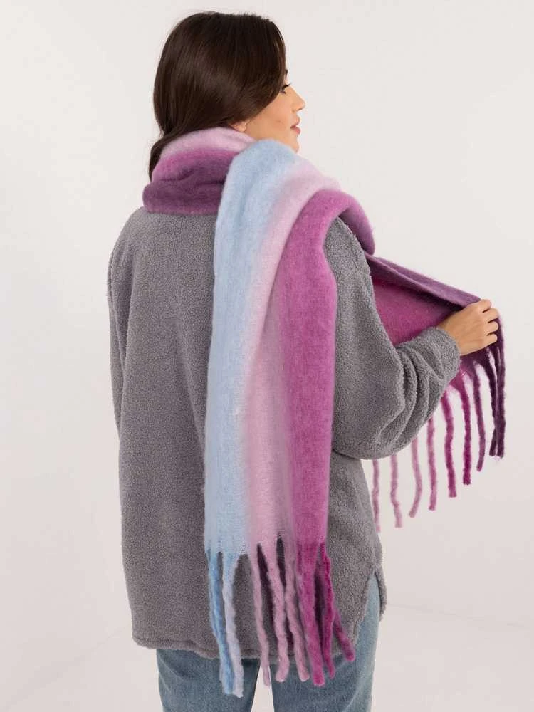 Wool Fashion Italia Šalikas-AT-SZ-2320.50-violetinė