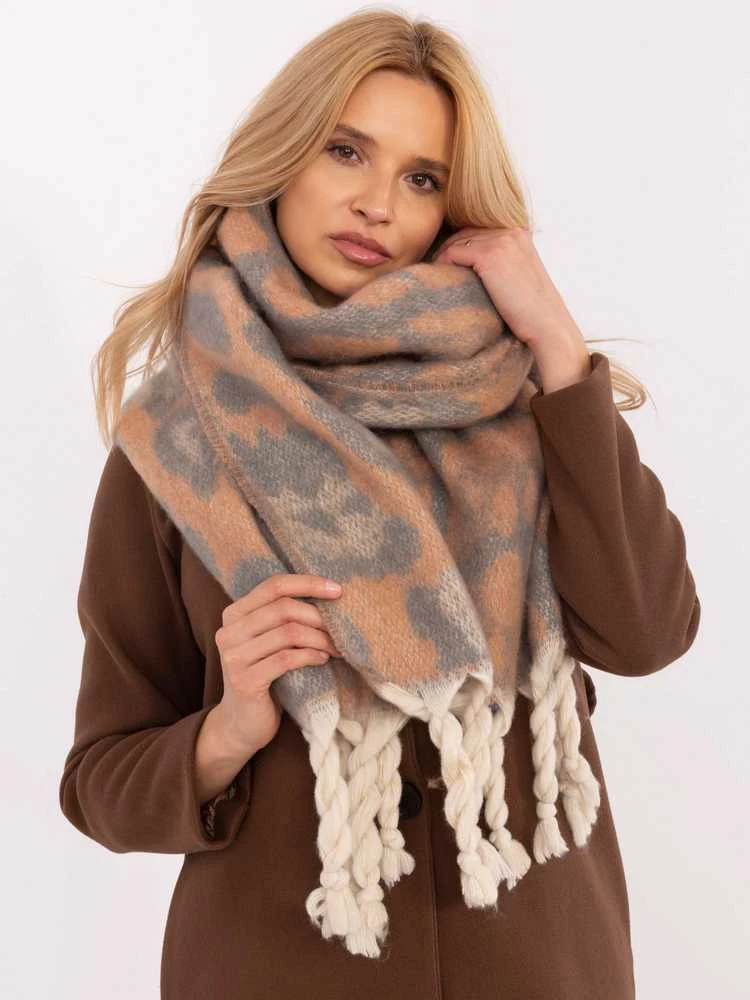 Wool Fashion Italia Šalikas-AT-SZ-416.22X-oranžinė