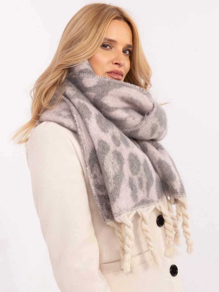 Wool Fashion Italia Šalikas-AT-SZ-416.99-šviesiai rožinis