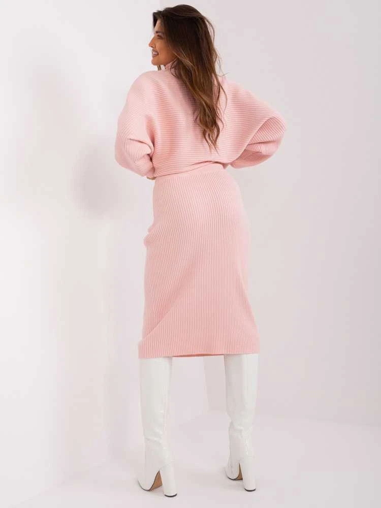 Wool Fashion Italia Spródnica-AT-SD-2331.00P-šviesiai rožinė