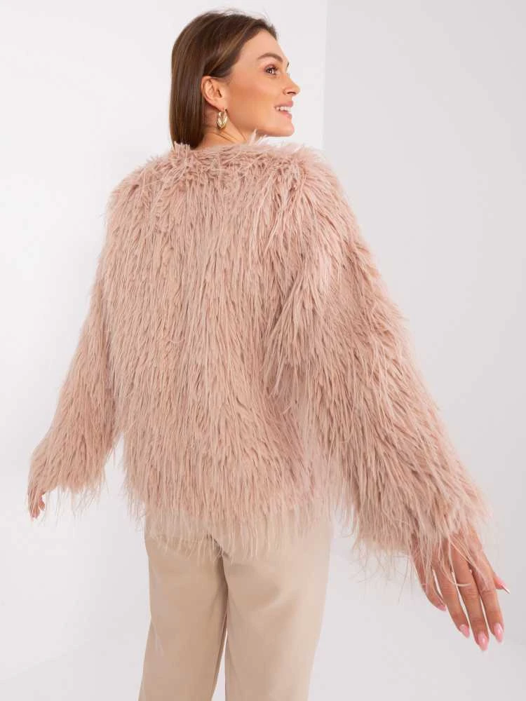 Wool Fashion Italia Striukė moterims-AT-KR-2359.96P-jasny rožinė