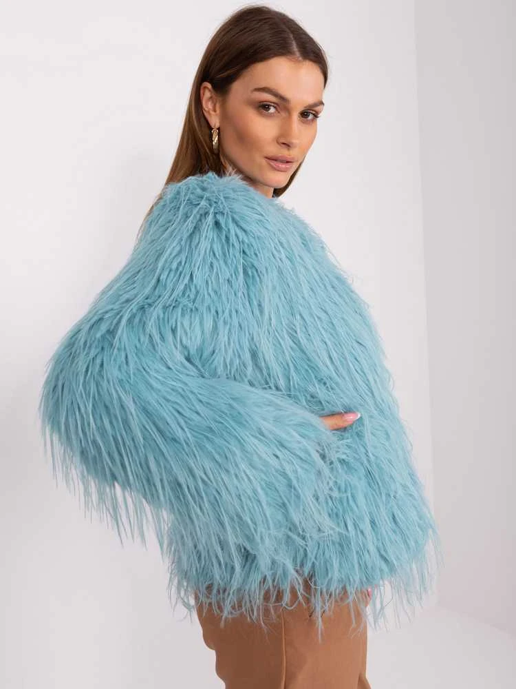 Wool Fashion Italia Striukė moterims-AT-KR-2359.96P-mietowy