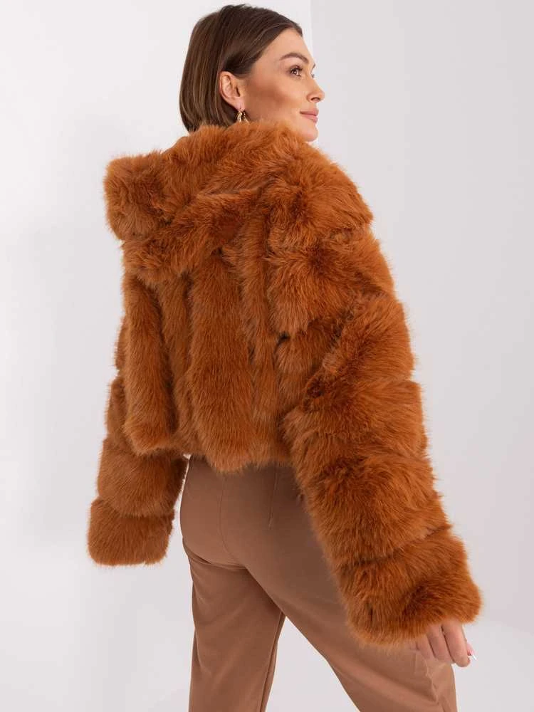 Wool Fashion Italia Striukė moterims-AT-KR-2378.96P-jasny ruda