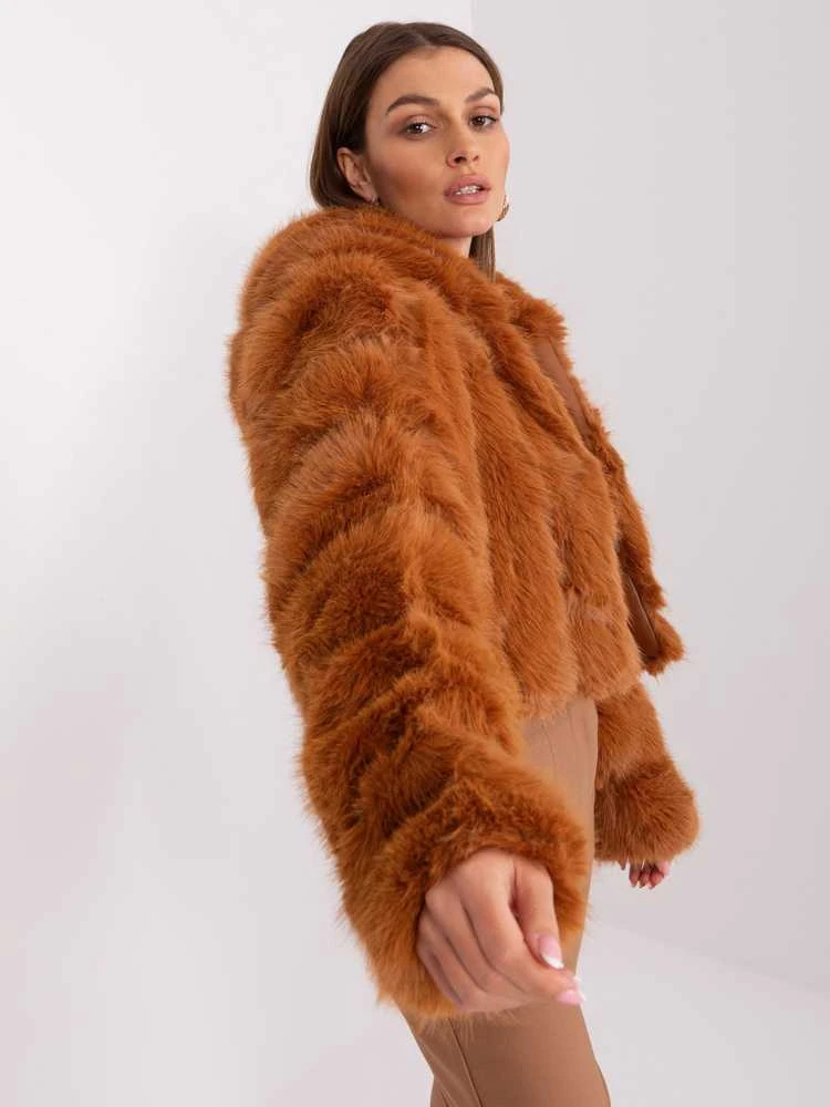 Wool Fashion Italia Striukė moterims-AT-KR-2378.96P-jasny ruda