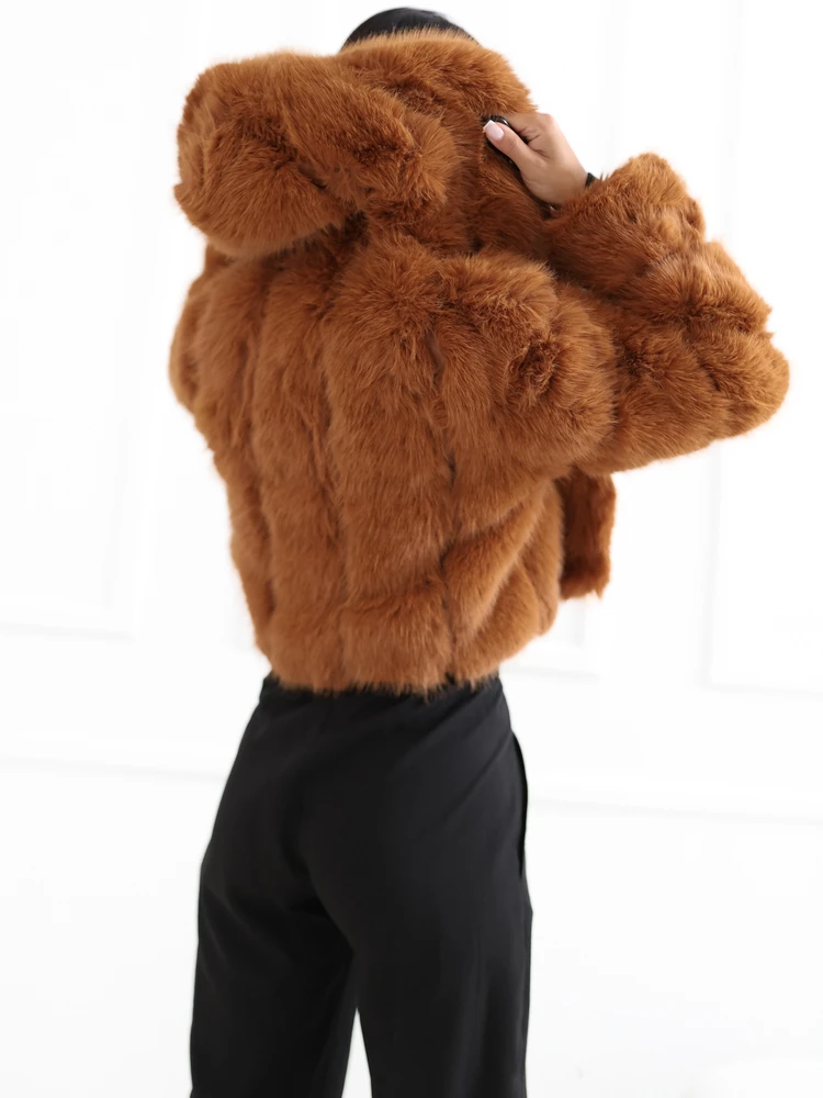 Wool Fashion Italia Striukė moterims-AT-KR-2378.96P-jasny ruda