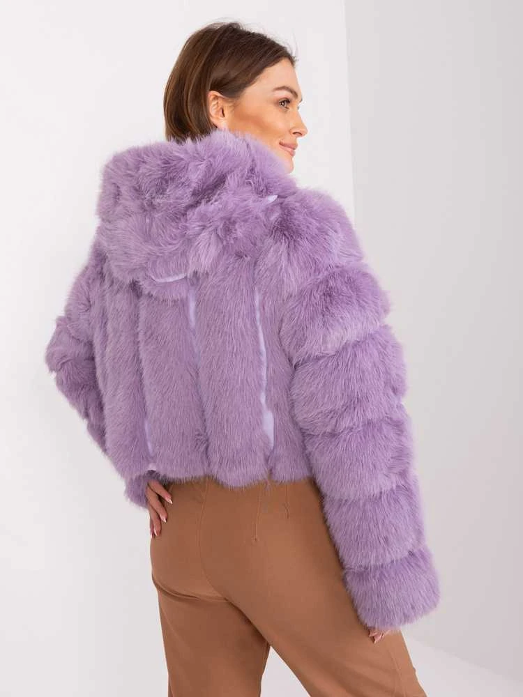 Wool Fashion Italia Striukė moterims-AT-KR-2378.96P-jasny violetinė