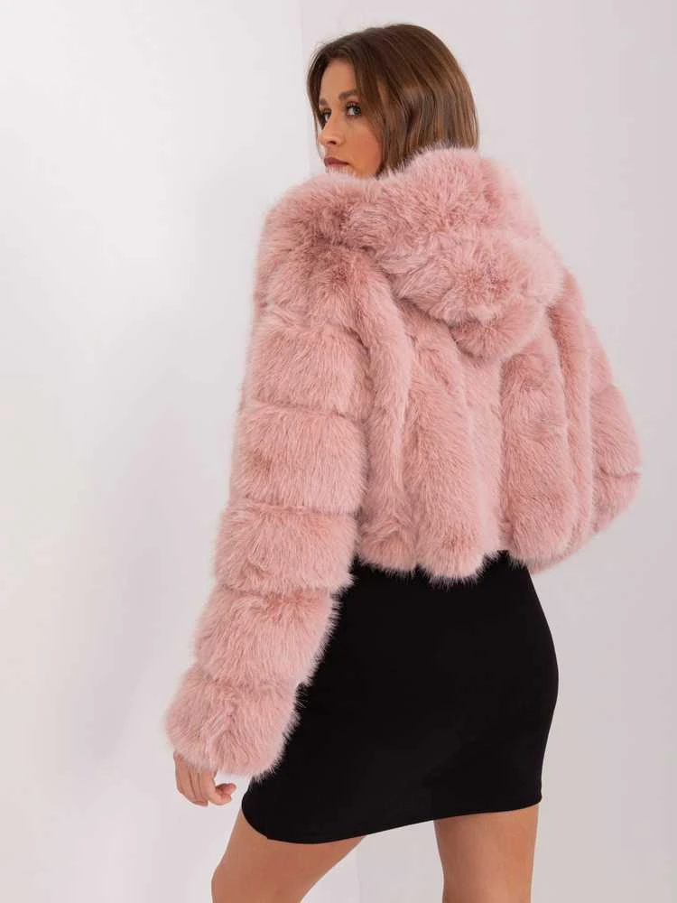 Wool Fashion Italia Striukė moterims-AT-KR-2378.96P-jasny rožinė