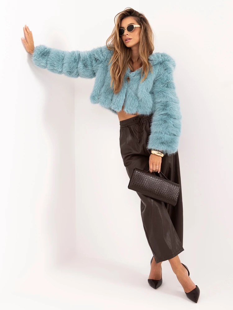 Wool Fashion Italia Striukė moterims-AT-KR-2378.97P-mietowy