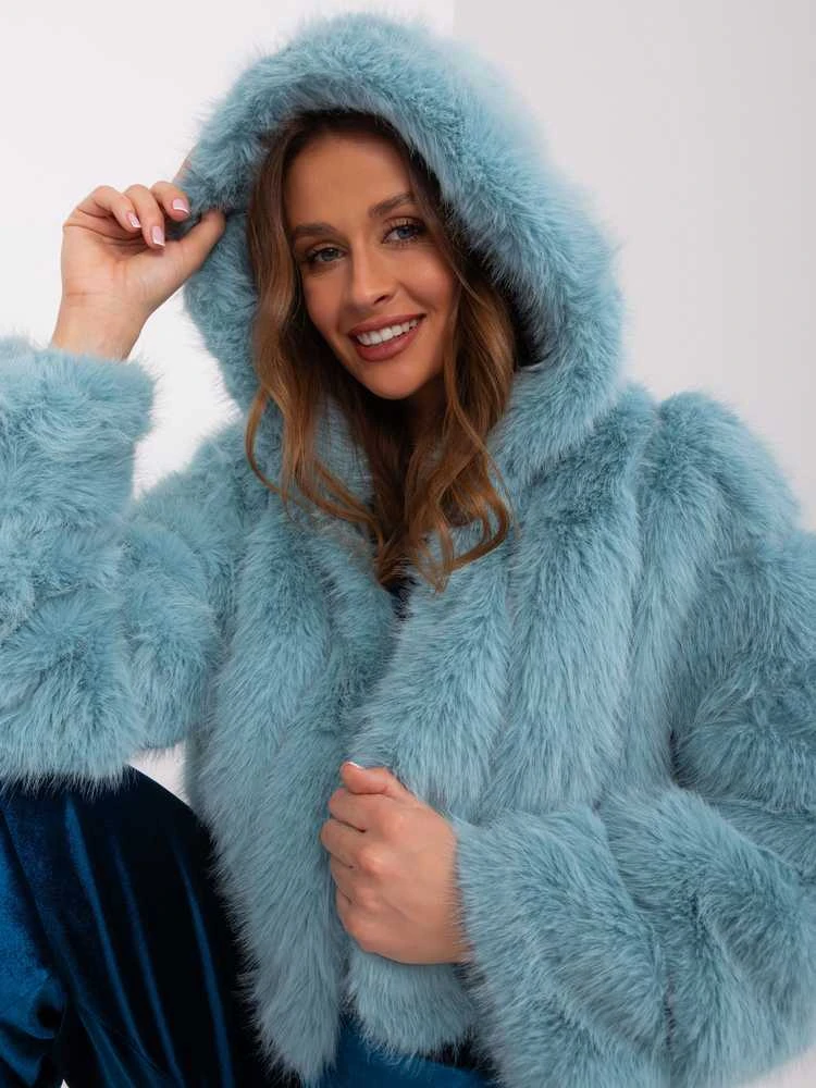 Wool Fashion Italia Striukė moterims-AT-KR-2378.97P-mietowy