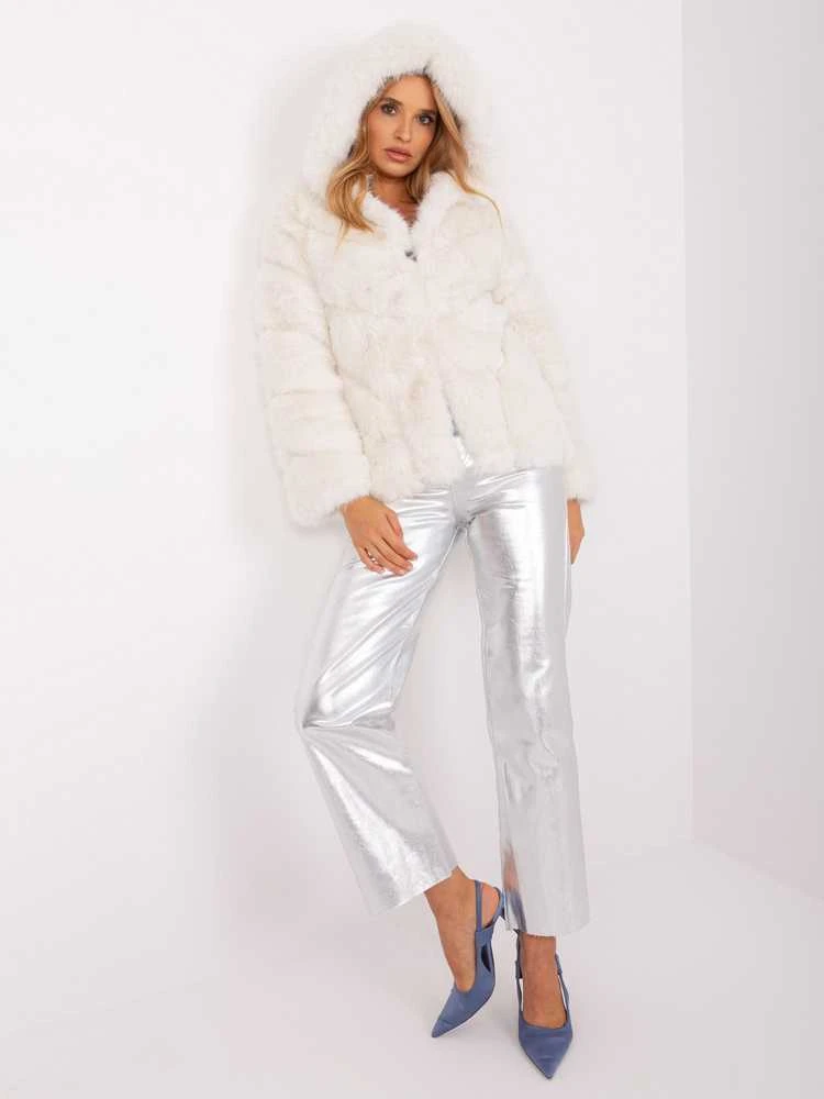 Wool Fashion Italia Striukė moterims-AT-KR-2386.00P-ecru