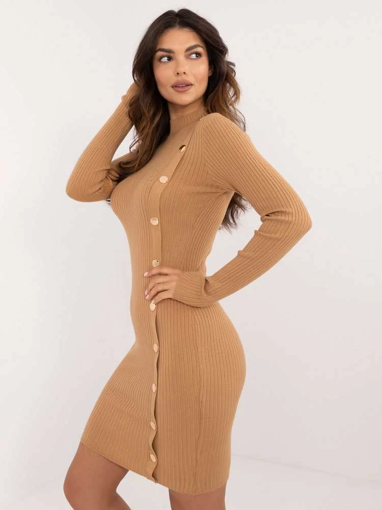 Wool Fashion Italia Suknelė-AT-SK-2345-2,34-kupranugaris
