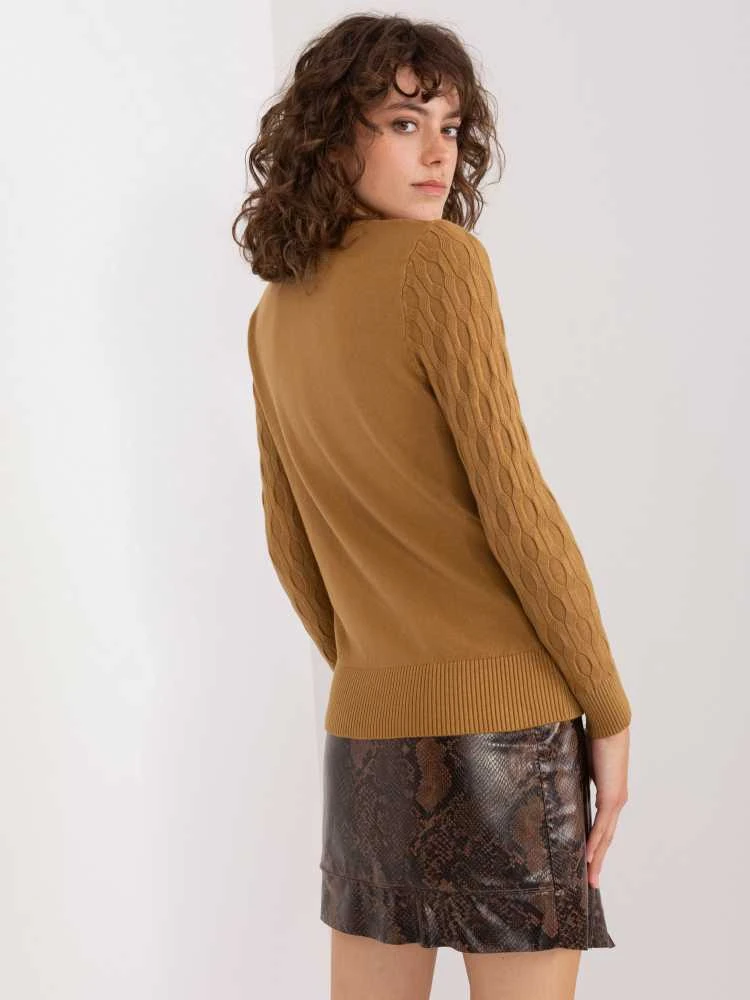 Wool Fashion Italia Megztinis-AT-SW-2324-2.68-camel