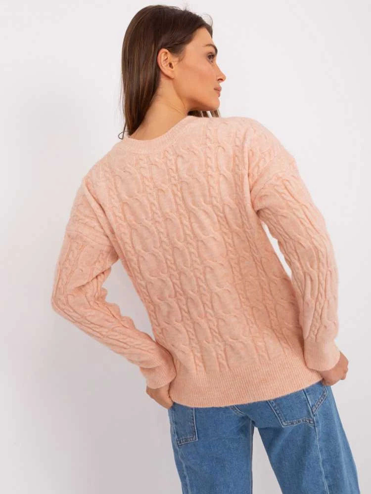Wool Fashion Italia Megztinis-AT-SW-2335-1.68P-persikas