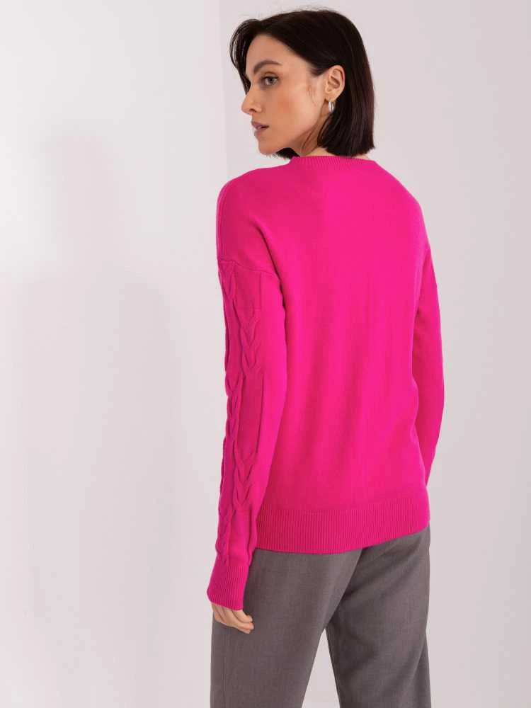 Wool Fashion Italia Megztinis-AT-SW-2340.10-fuksija