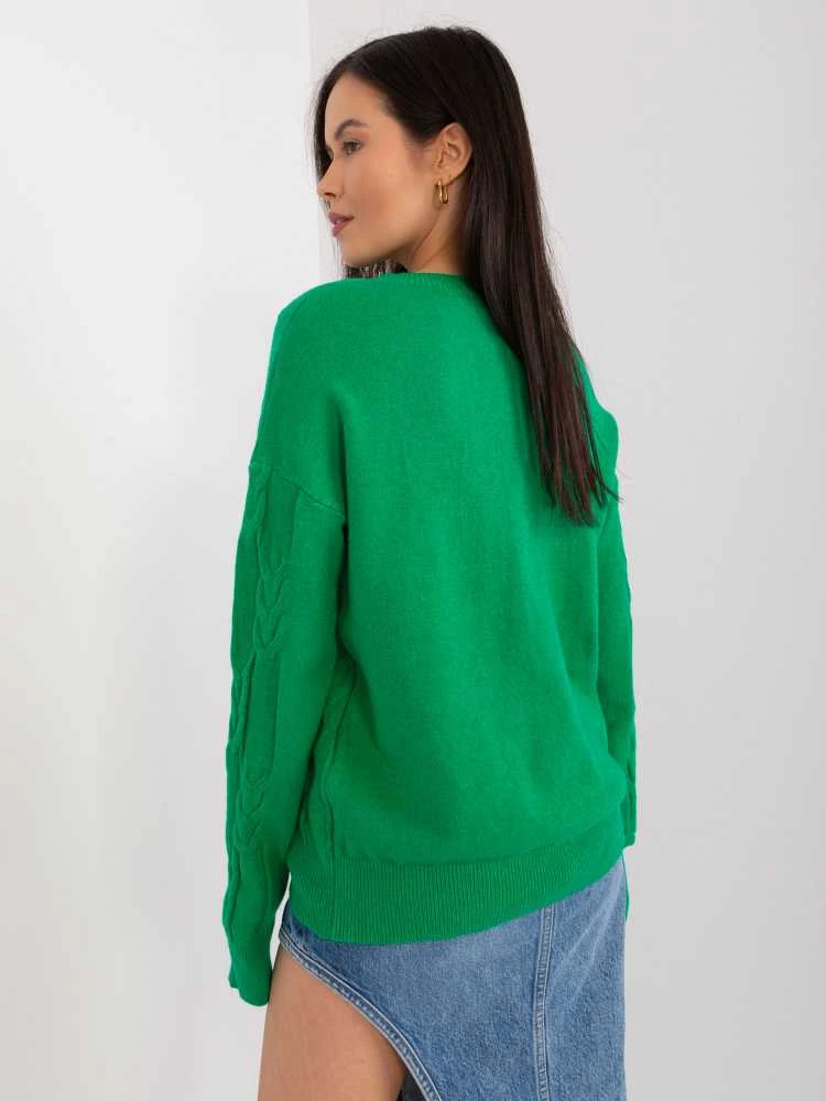 Wool Fashion Italia Megztinis-AT-SW-2340.22-žalias