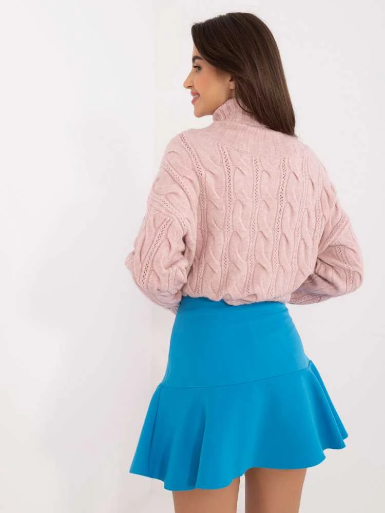 Wool Fashion Italia Megztinis-AT-SW-23445.00-šviesiai rožinis