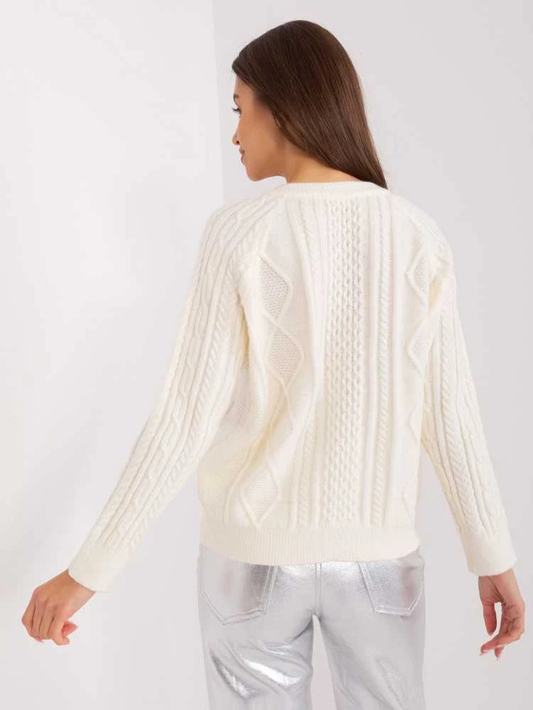 Wool Fashion Italia Megztinis-AT-SW-2346-2,99P-ekru