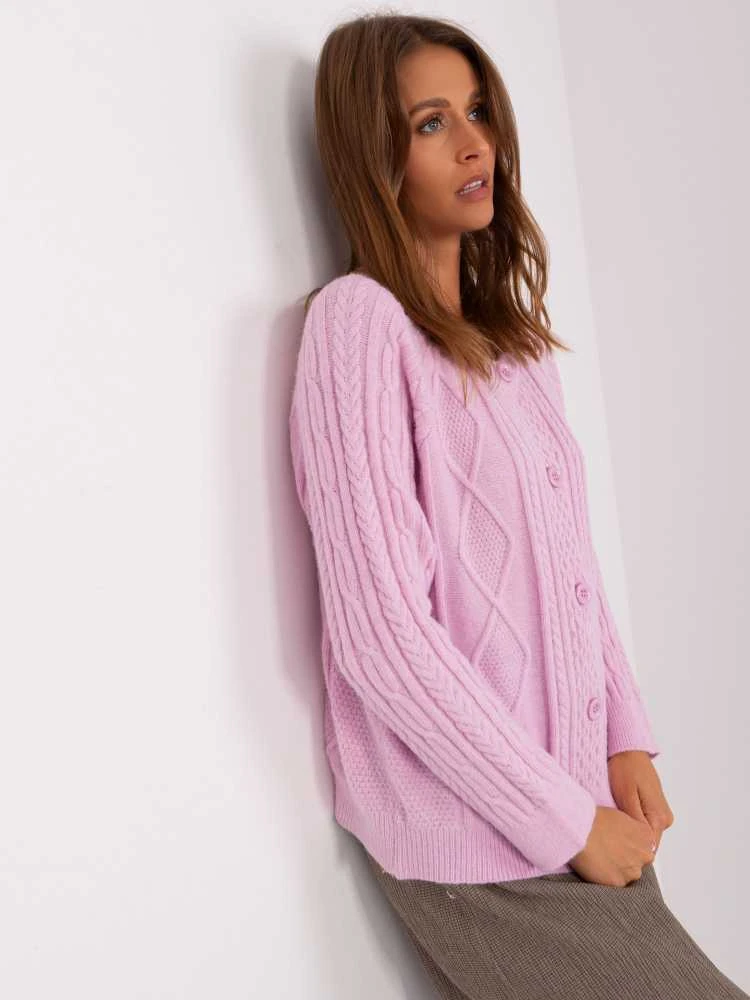 Wool Fashion Italia Megztinis-AT-SW-2346-2,99P-alyvinis