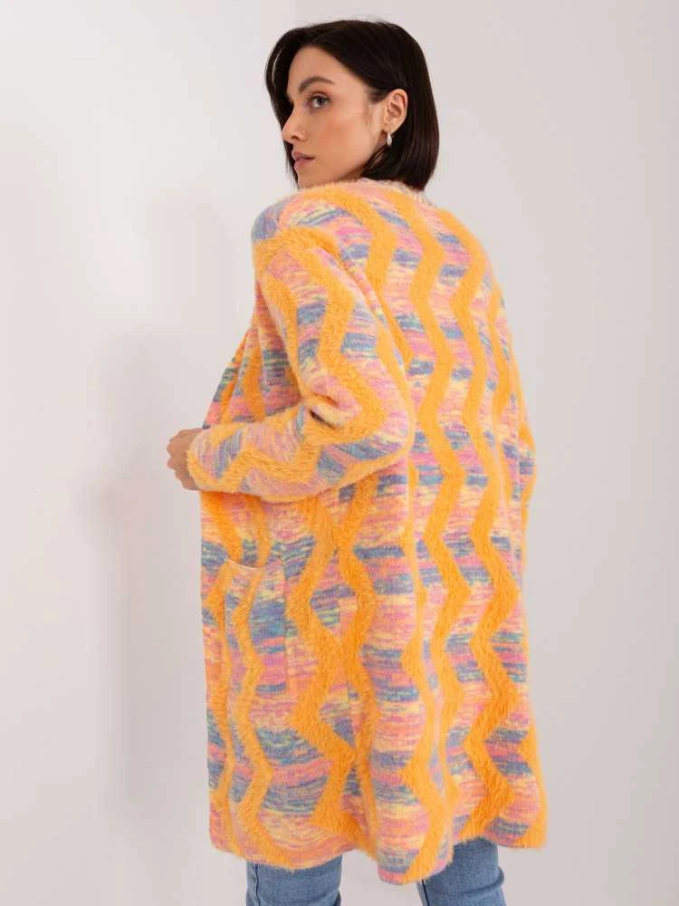Wool Fashion Italia Megztinis-AT-SW-234701.34-oranžinė