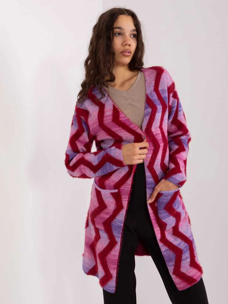 Wool Fashion Italia Megztinis-AT-SW-234701.34-rožinis