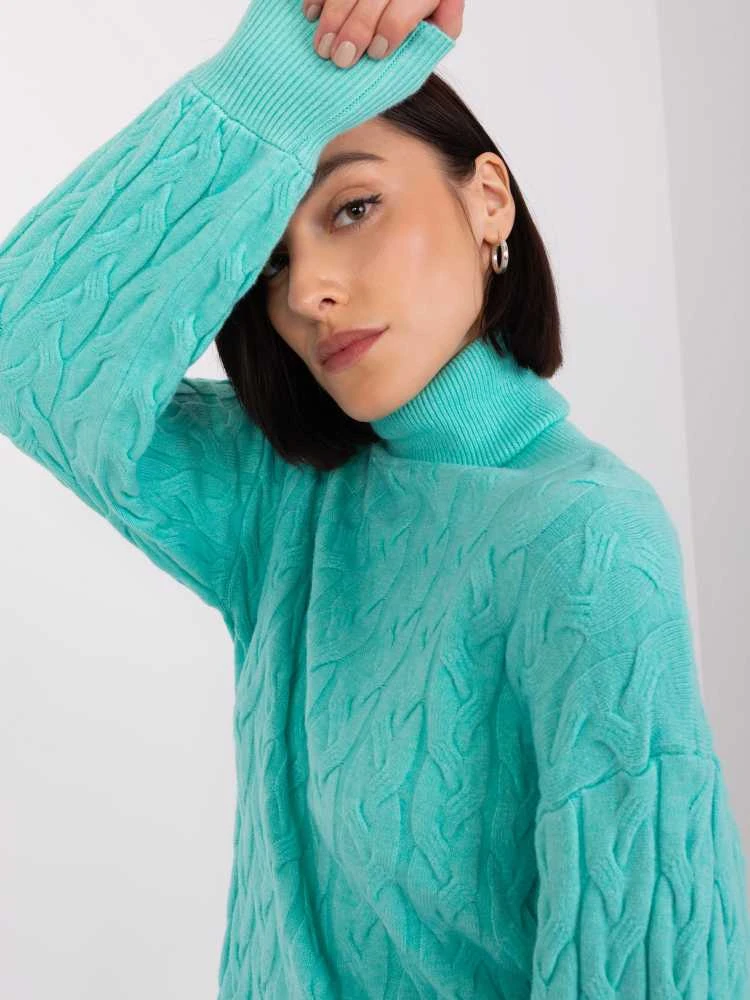 Wool Fashion Italia Megztinis-AT-SW-2348.88-mint