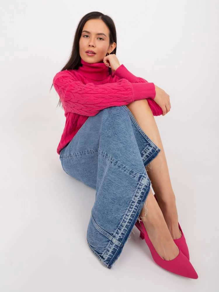 Wool Fashion Italia Megztinis-AT-SW-2348.93-fuksija