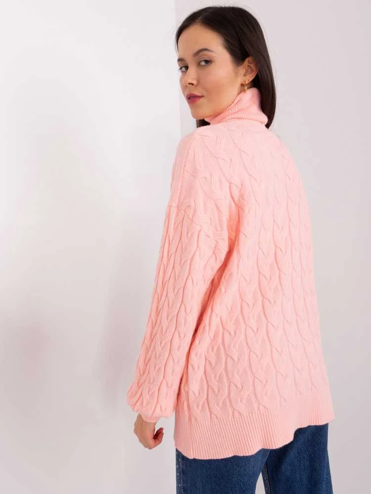 Wool Fashion Italia Megztinis-AT-SW-2348.95-persikas