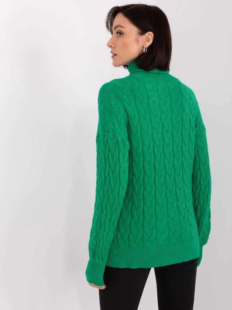 Wool Fashion Italia Megztinis-AT-SW-2348.95-žalias