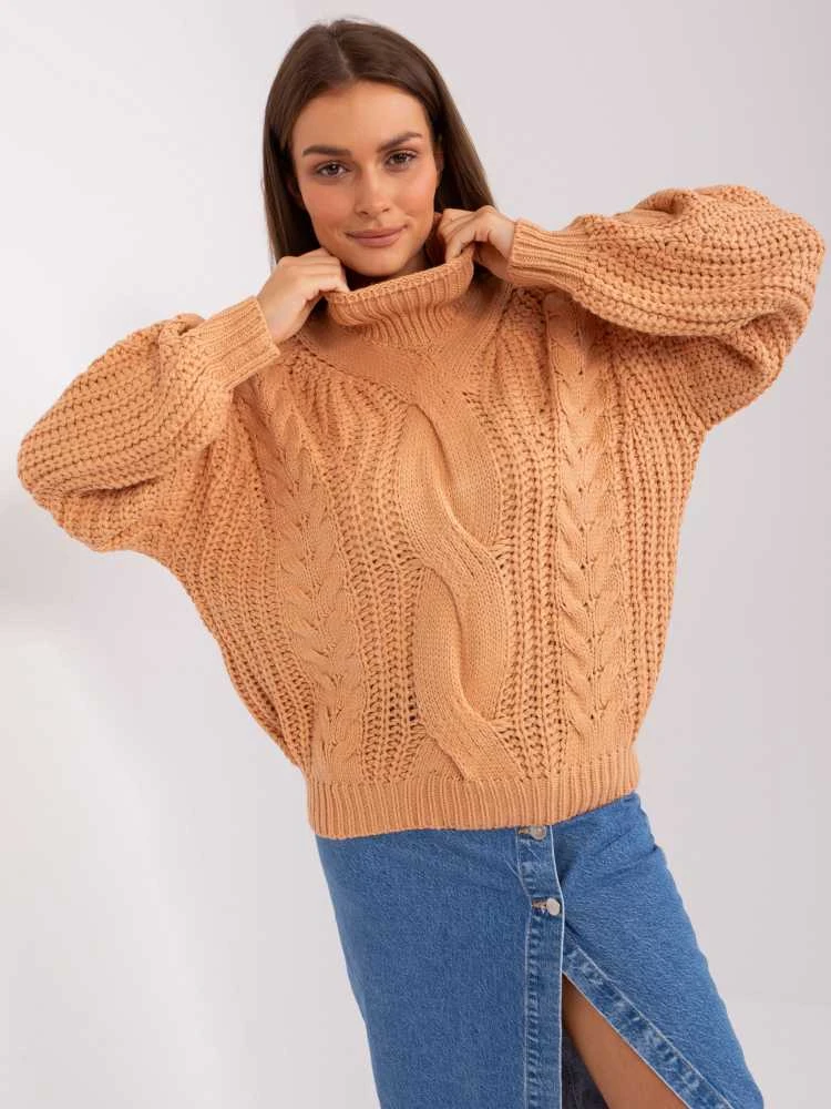 Wool Fashion Italia Megztinis-AT-SW-2350.91P-persikas