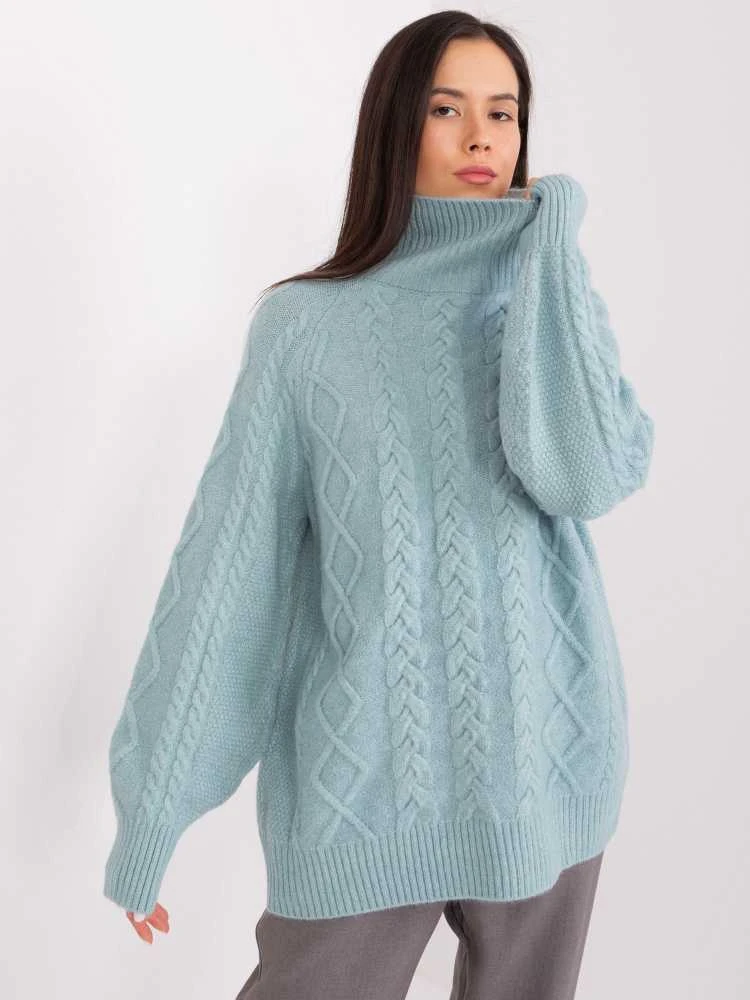 Wool Fashion Italia Megztinis-AT-SW-2355-2.30X-mint