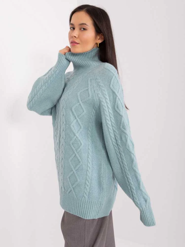 Wool Fashion Italia Megztinis-AT-SW-2355-2.30X-mint