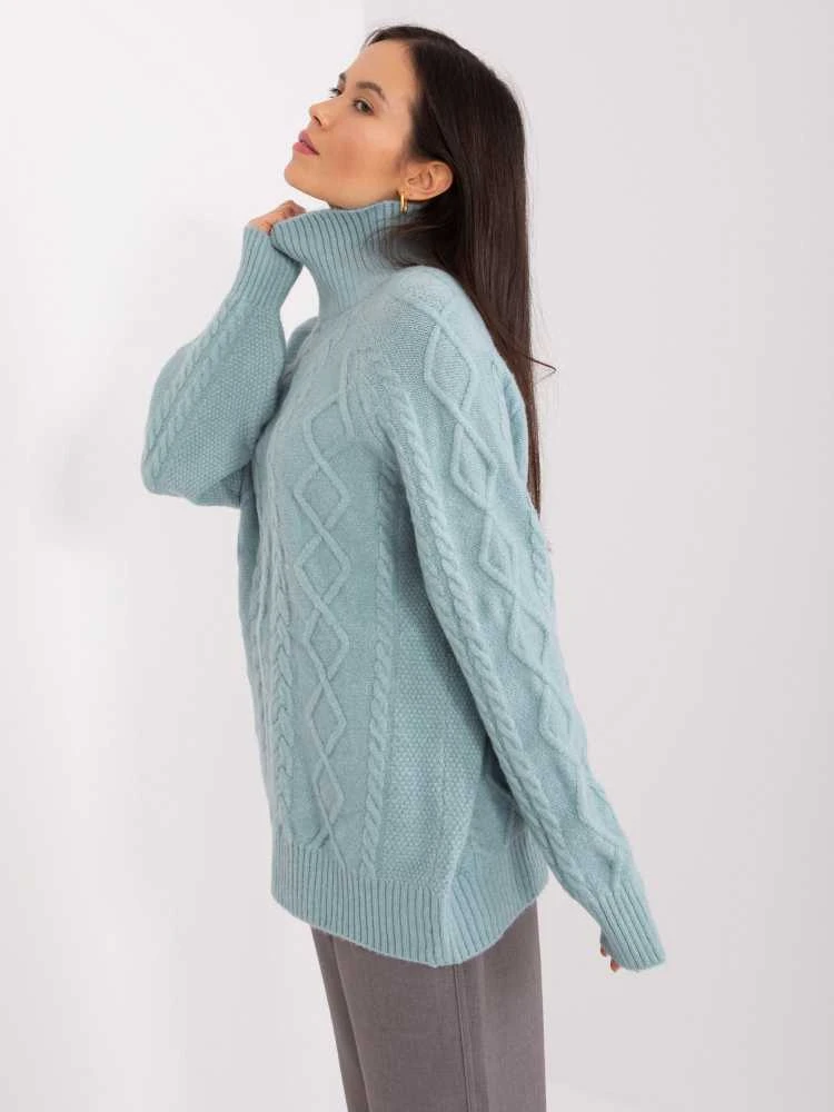 Wool Fashion Italia Megztinis-AT-SW-2355-2.30X-mint