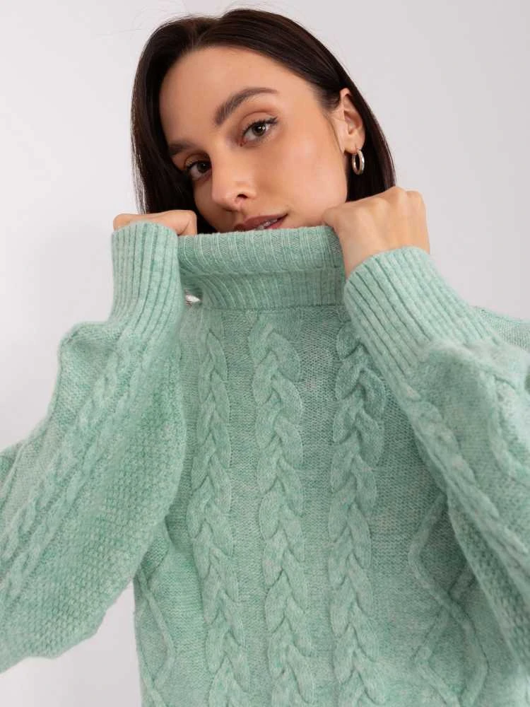 Wool Fashion Italia Megztinis-AT-SW-2355-2.30X-mint