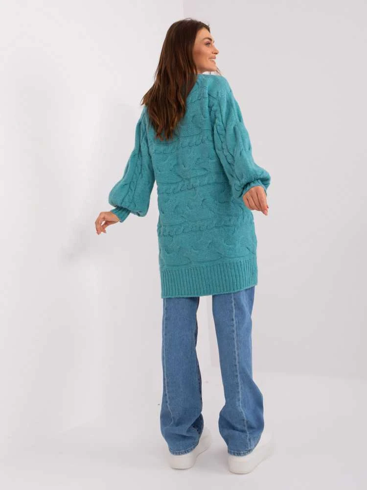 Wool Fashion Italia Megztinis-AT-SW-2367.76P-turkis